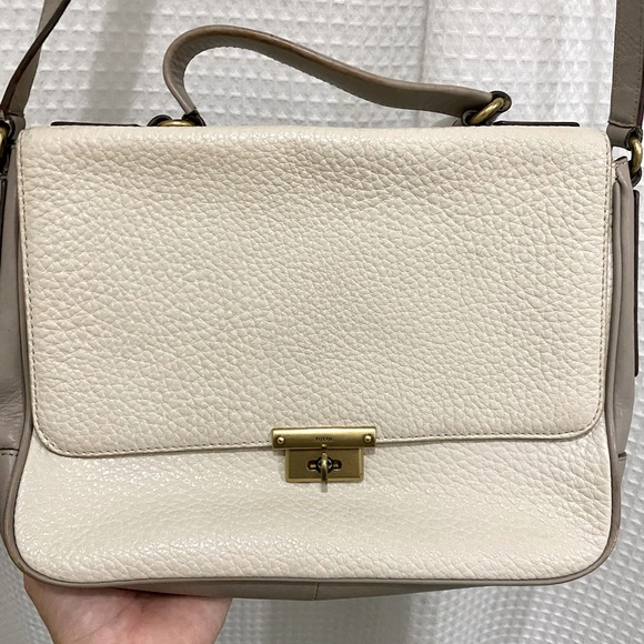 Fossil color-block crossbody purse - Picture 1 of 7